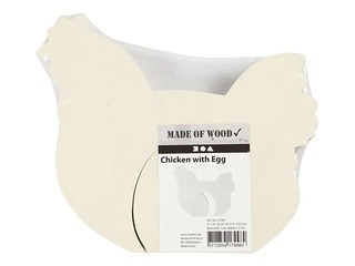 Wooden figure, two in one