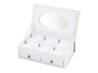 Dārgumu kastīte, balta