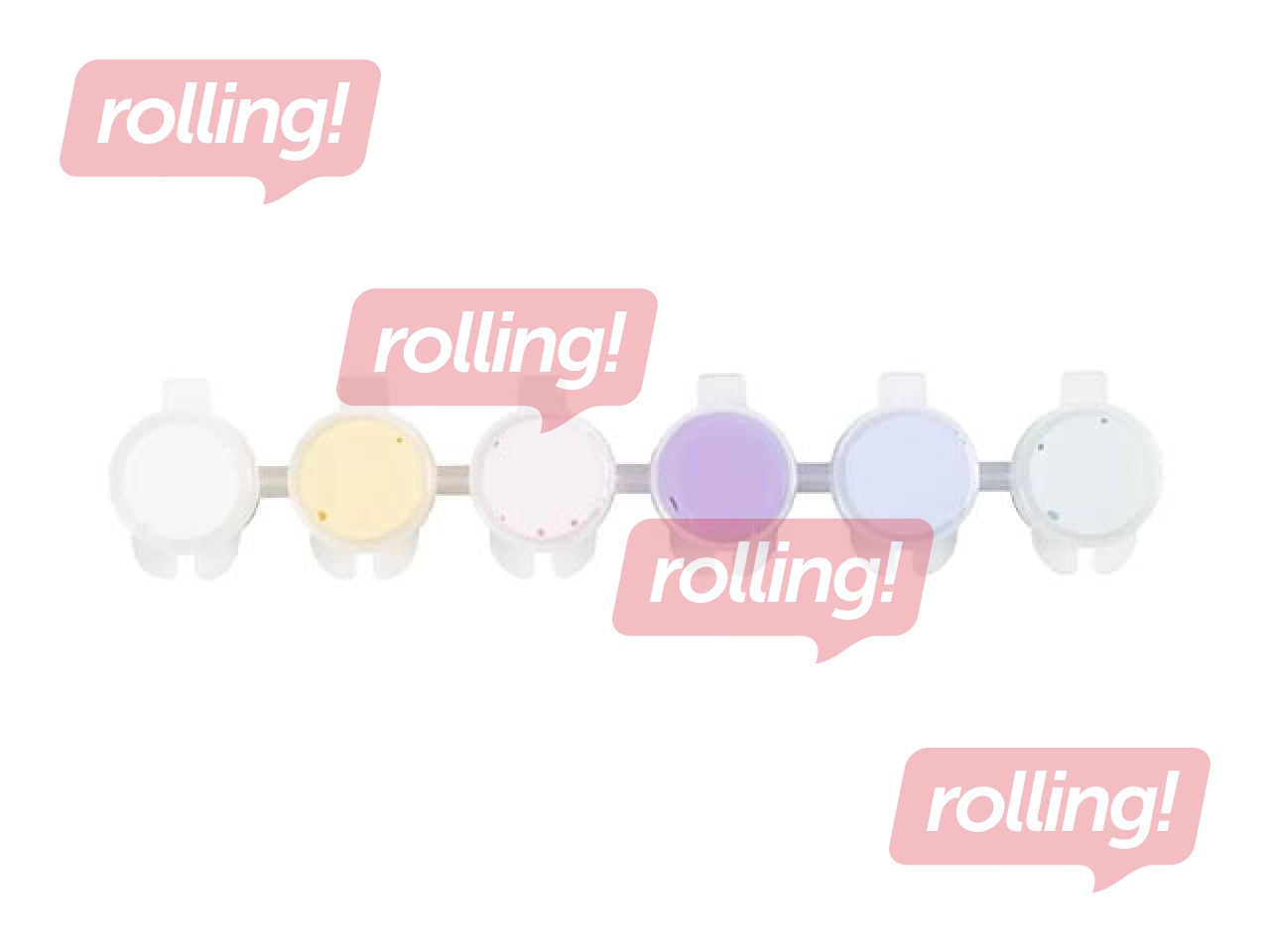 Акриловые краски Creativ Company, пастельные оттенки, 6x5мл