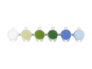 Acrylic paints Creativ Company, blue and green shades, 6x5ml