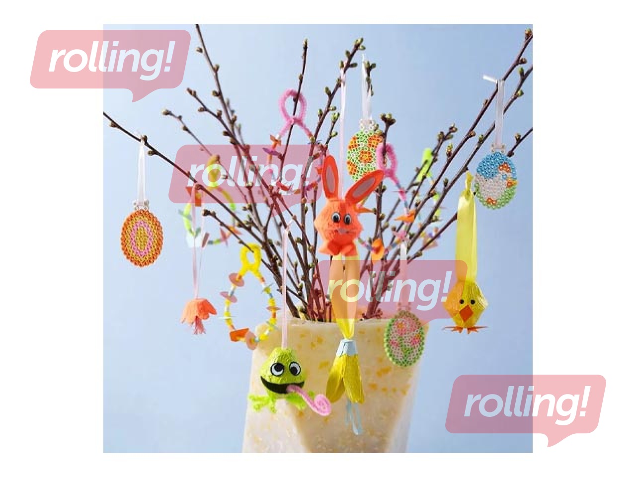 Akrila krāsas Creativ Company, zili un zaļi toņi, 6х5ml