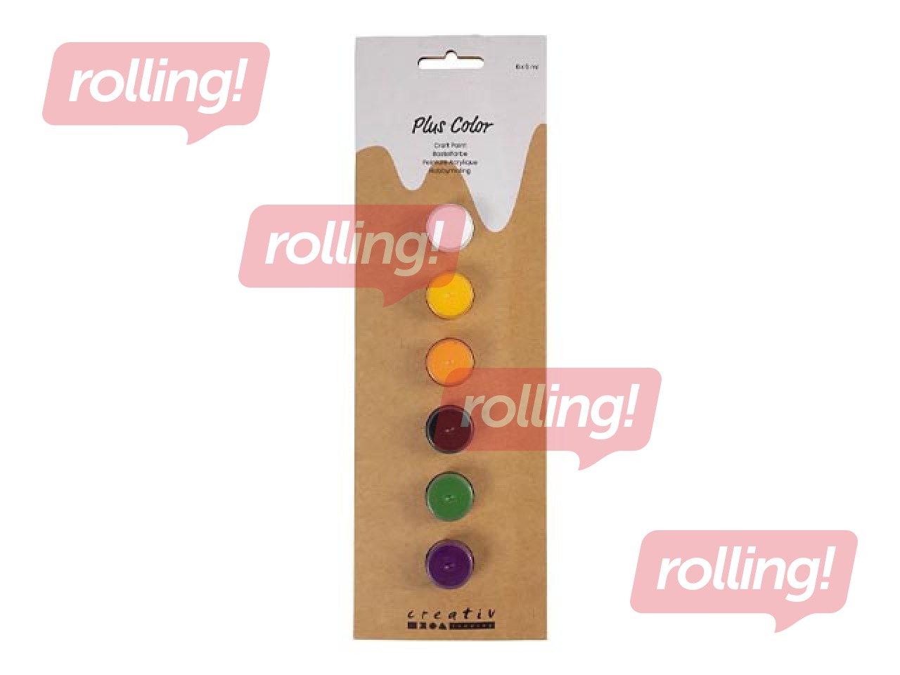 Akrila krāsas Creativ Company, Halloween, 6х5ml