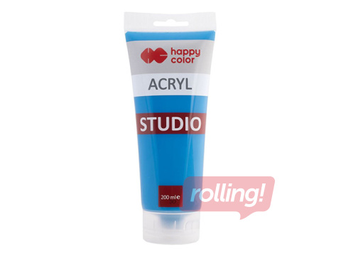 Akrila krāsa Happy Color Studio, zila, 200ml