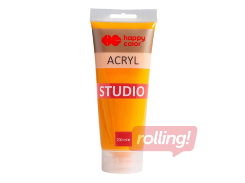 Akrila krāsa Happy Color, Studio, oranža, 200ml