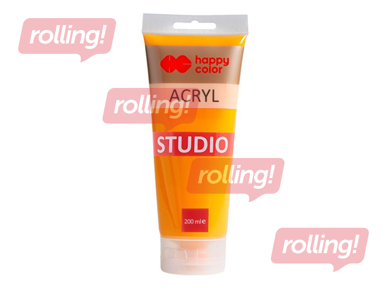 Akrila krāsa Happy Color, Studio, oranža, 200ml