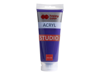 Akrila krāsa Happy Color, Studio, violeta, 200ml