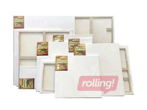 Audekls Vincent 24x18 cm, gruntēts, ar apakšrāmi