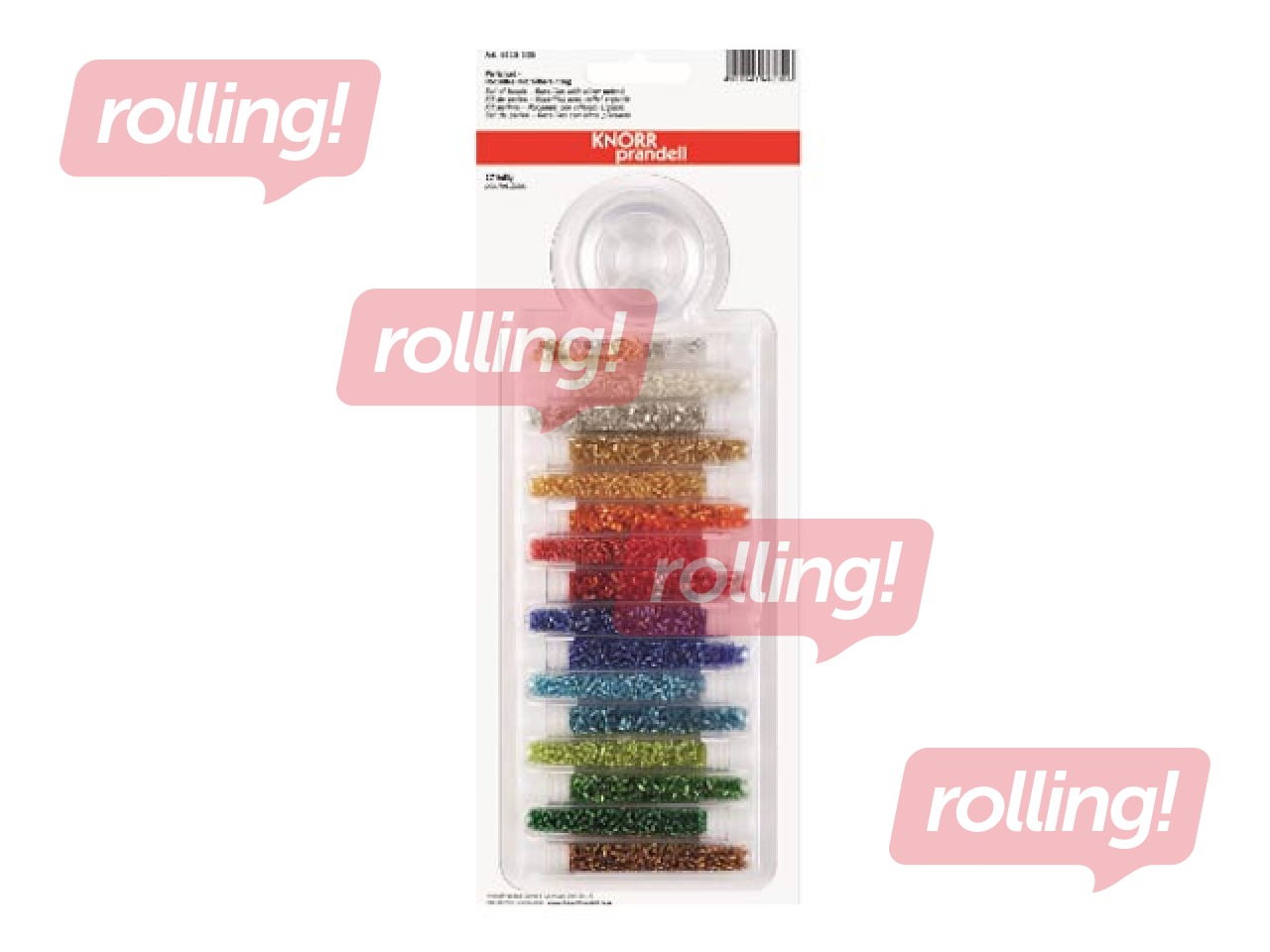 Pērlīšu izlase 2.5mm ar piederumiem, spīdīgas, dažādās krāsās