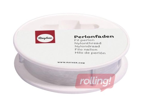 Nylon thread, D:0.35mm, 50m, transparent