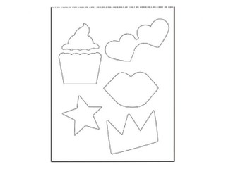 Skrāpējamā grāmatiņa 10.0x14.0cm ar trafaretu, 10 lapas.