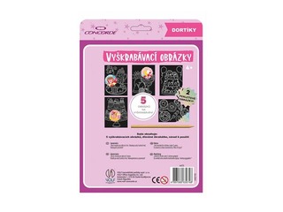 Skrāpējamā grāmatiņa Kūkas