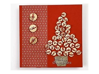 Wood buttons, 50 pcs