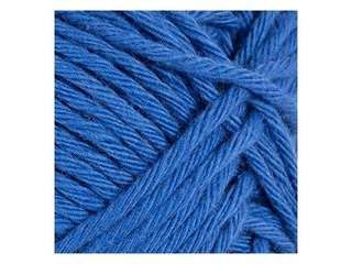 Cotton yarn, blue, 50g