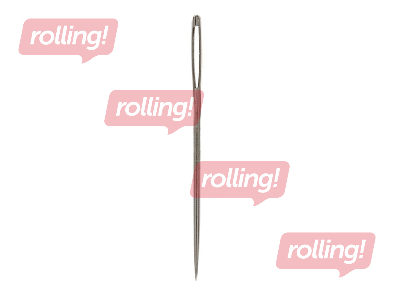 Cross Stitch Needles, 1.6x55mm, 25pcs.