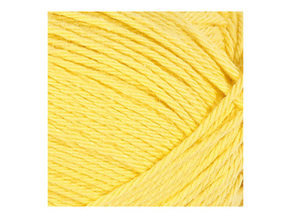 Cotton Yarn, yellow, 50g, 170m