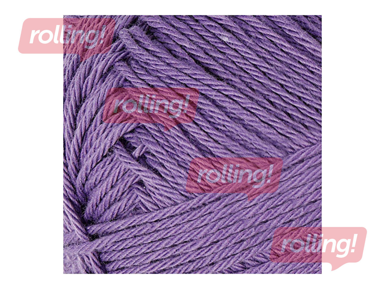 Kokvilnas dzija, violeta, 50g, 170m