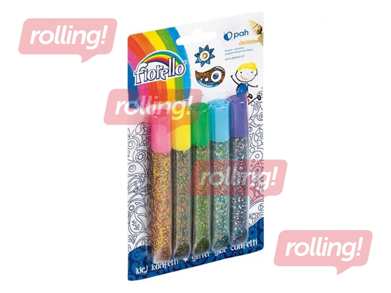 Dekoratiivliim Fiorello, konfetid, 13ml x 5 tk.