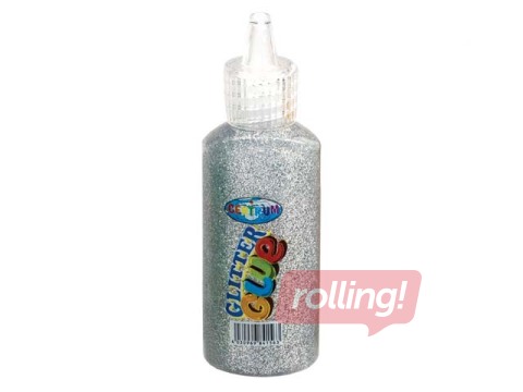 Decorative glue, silver, 21ml