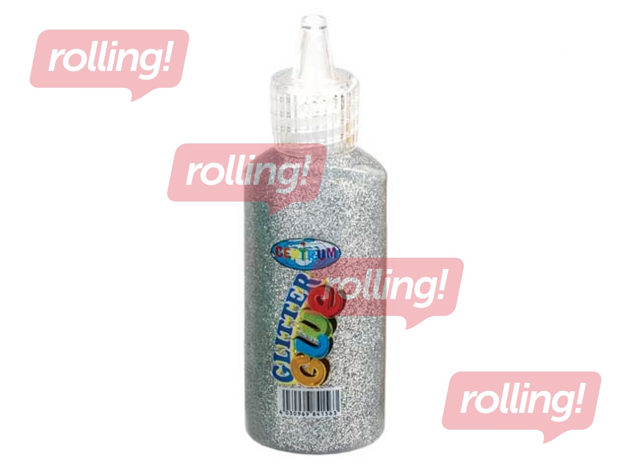 Decorative glue, silver, 21ml