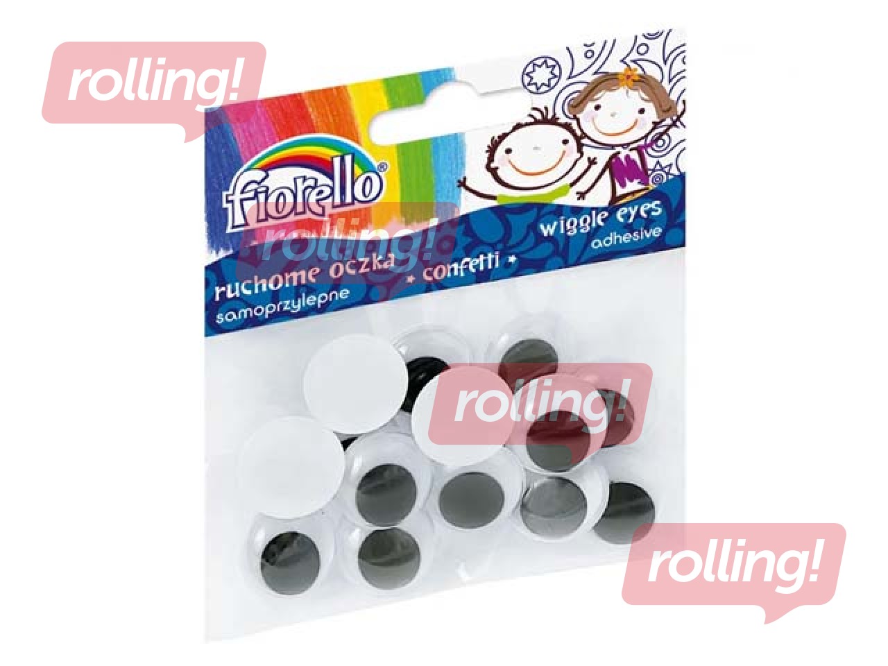 Kustīgās actiņas, Fiorello, 20 mm, 15 gb, pašlīpošas