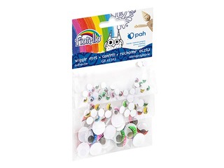 Liikuvad silmad Fiorello silmalaugudega, eri suuruses, isekleepuvad, värvilised