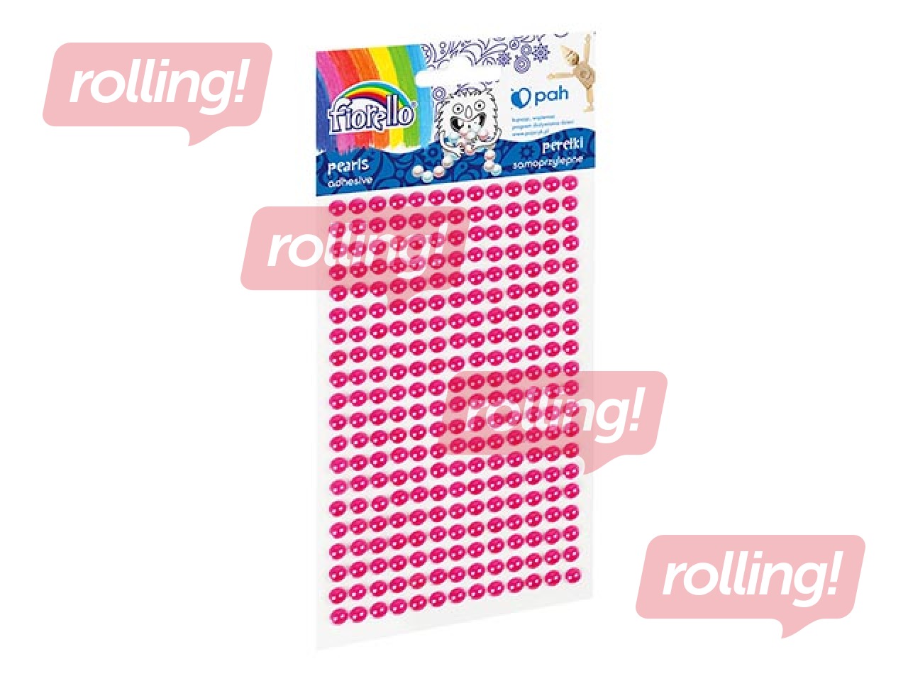 Pašlīmējošas pērlītes, rozā