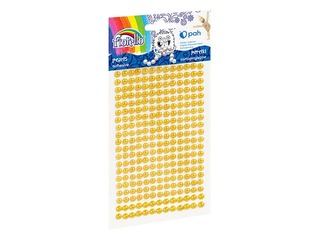 Self adhesive pearls, yellow