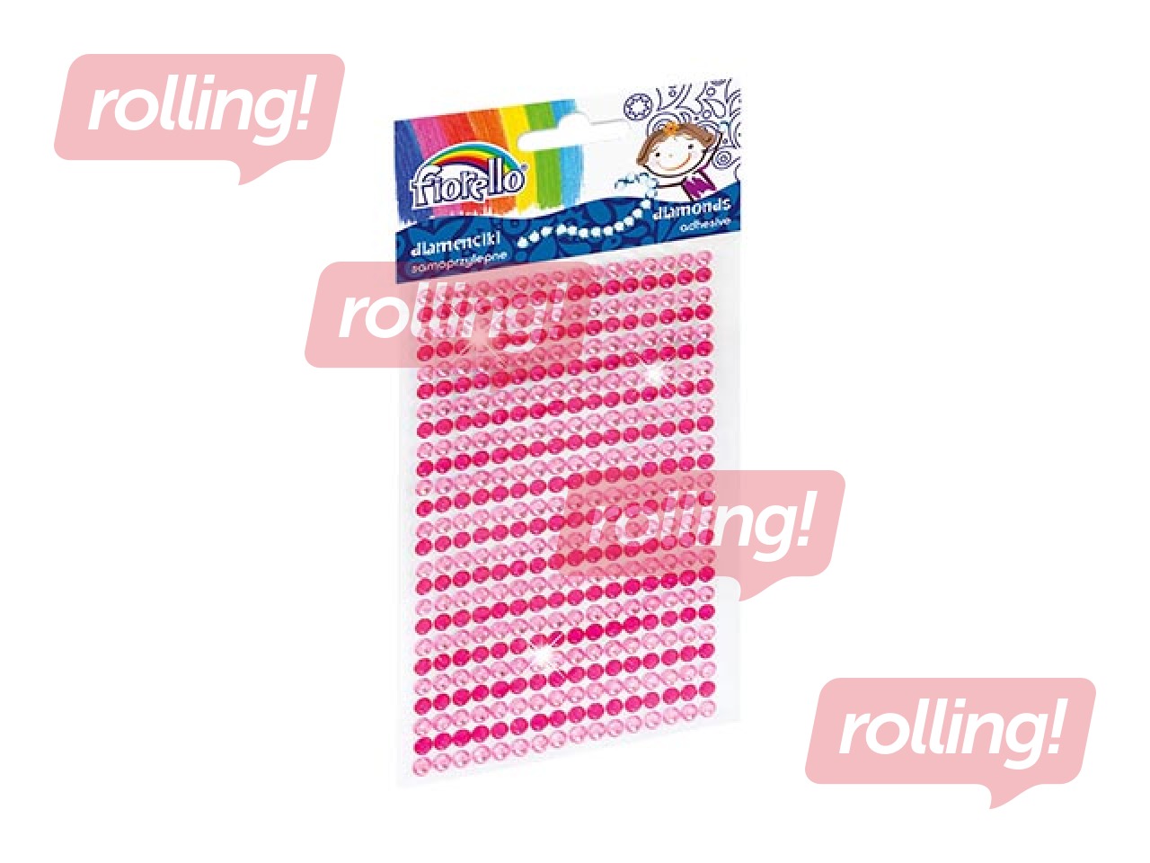 Cамоклеющиеся стразы Fiorello GR-DS040