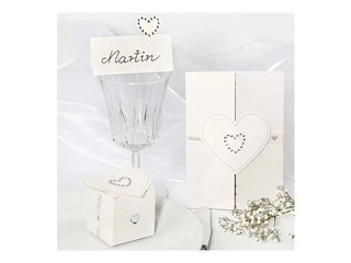 Pašlīmējošās kristāliņu sirdis, 12 gab.