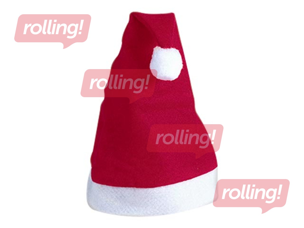 Ziemassvētku vecīša cepure bērniem, apkārtmērs 50-52cm