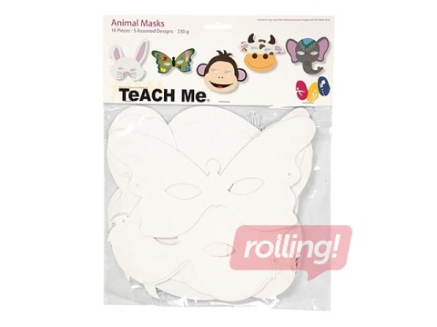 Dzīvnieku maskas, 16 gab.