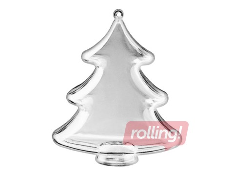 Akrila eglīte, 2 daļas, 10 cm