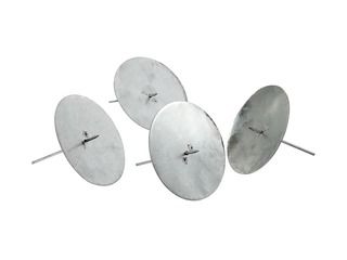 Candle holder with spike, ⌀7cm, 4pcs.