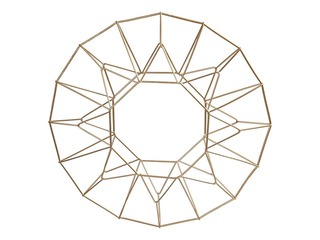 Hanging ornament Christmas ring