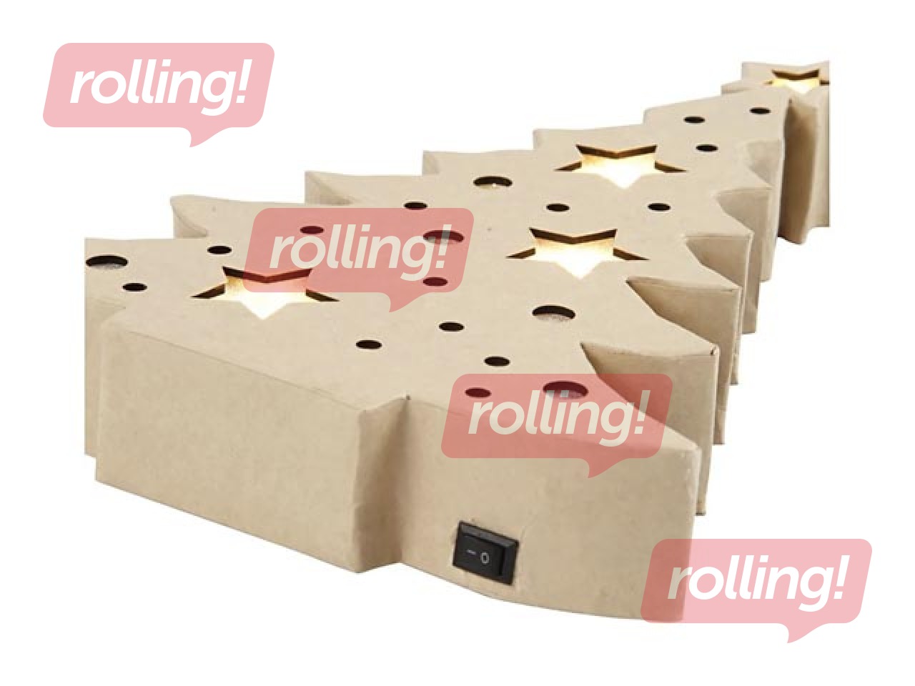 Рождественский световой декор - елка