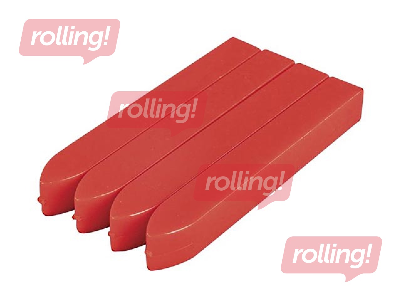 Sealing wax, 4 pcs, classic red