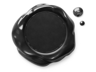 Zīmogu vasks (ar dakti), 9.7cm,1gab, melns