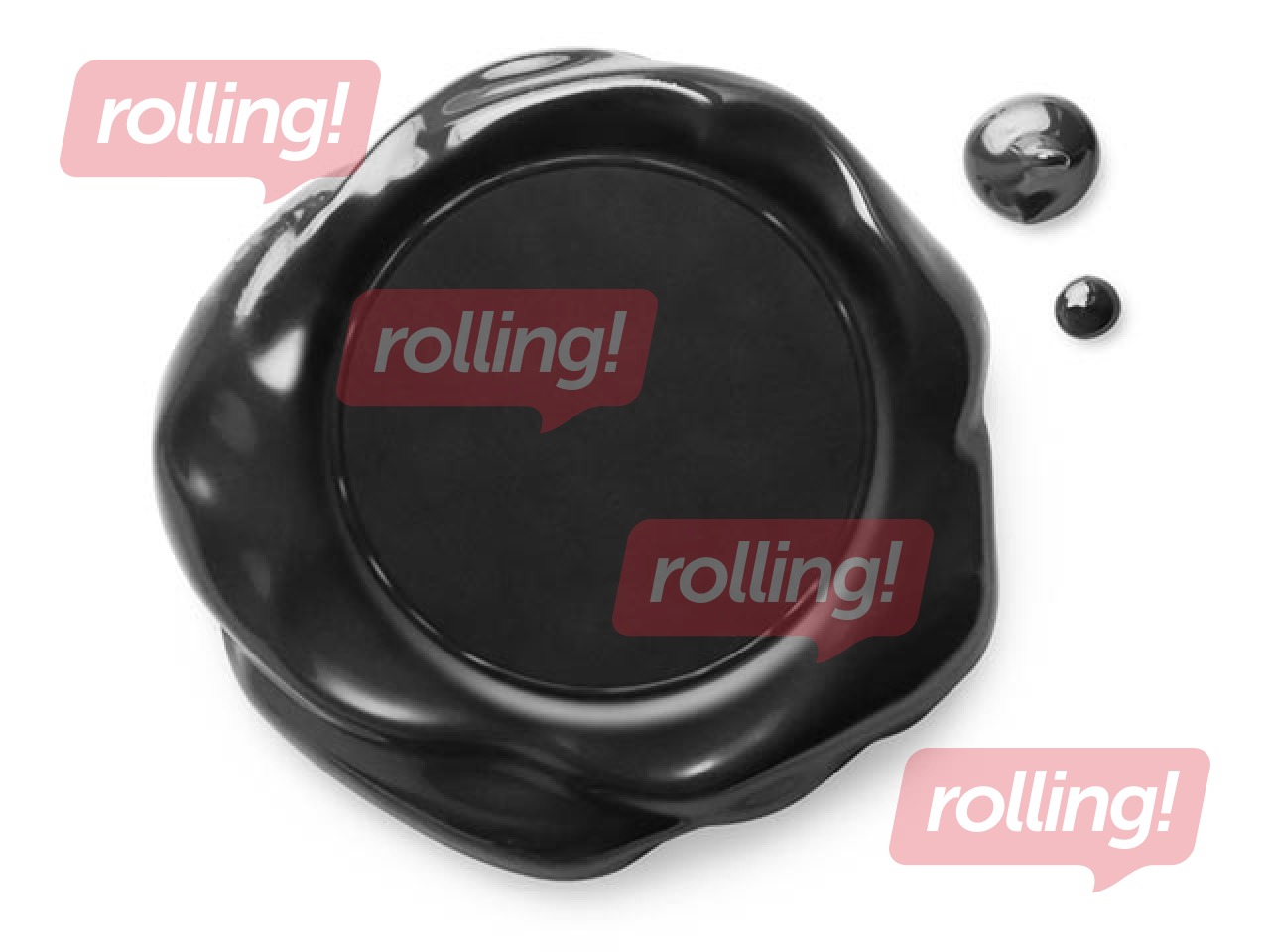 Zīmogu vasks (ar dakti), 9.7cm,1gab, melns