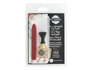Ручка для металлических монет (восковые печати) D:1.7 см и штемпельного воска (9.7 см)