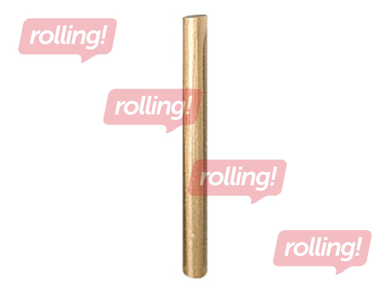 Sealing hot gun wax, 9.7 cm, 1 pcs, gold