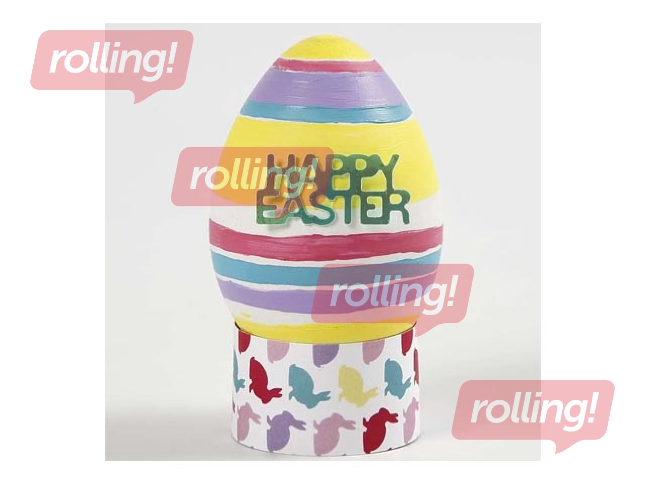 Olu turētājs ar akvareļkrāsām