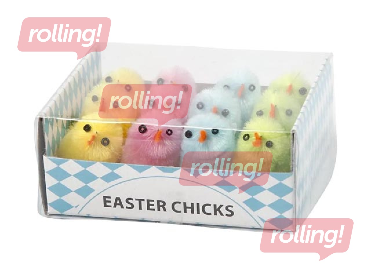 Dekoratīvie cālīši, 12 gab.