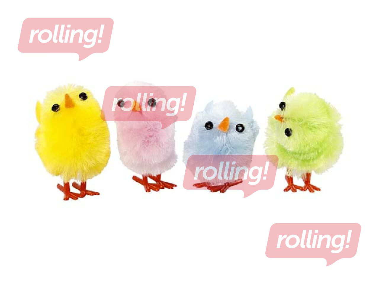 Dekoratīvie cālīši, 12 gab.