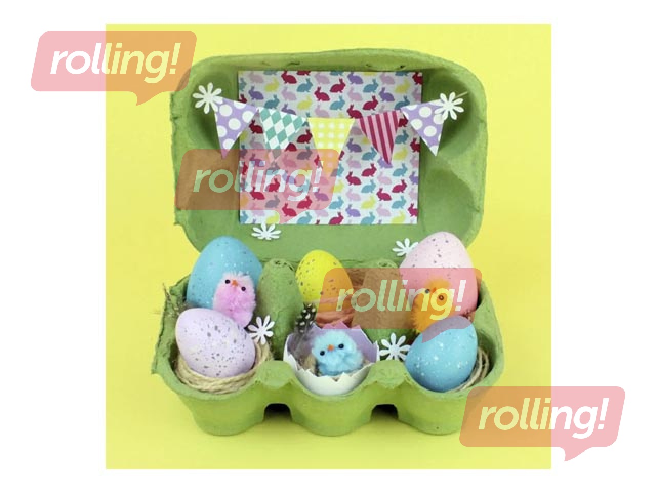 Dekoratīvie cālīši, 12 gab.