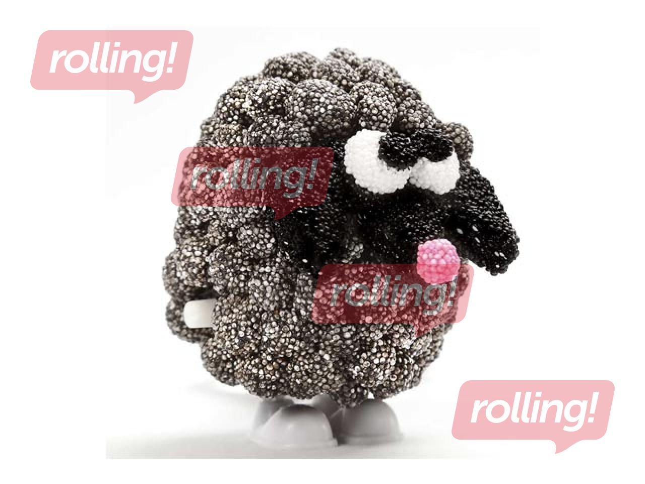 Uzvelkamas plastmasas figūras - olas, 2 gab.