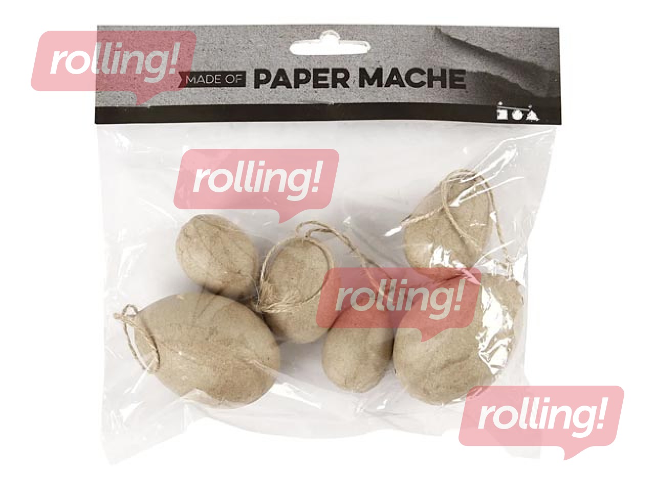 Dekoratīva olas, 6 gab.