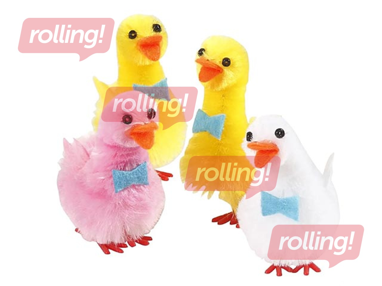 Dekoratīvās zosis, 4 gab.