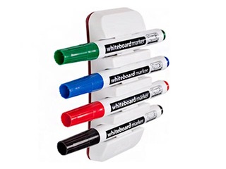 Holder for markers, magnetic, horizontal AS128