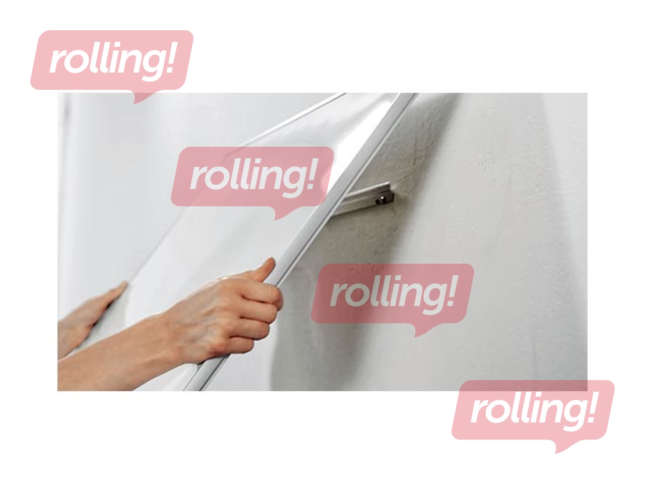 Enamel Whiteboard Nobo ImpressionPro, 120 x 90 cm