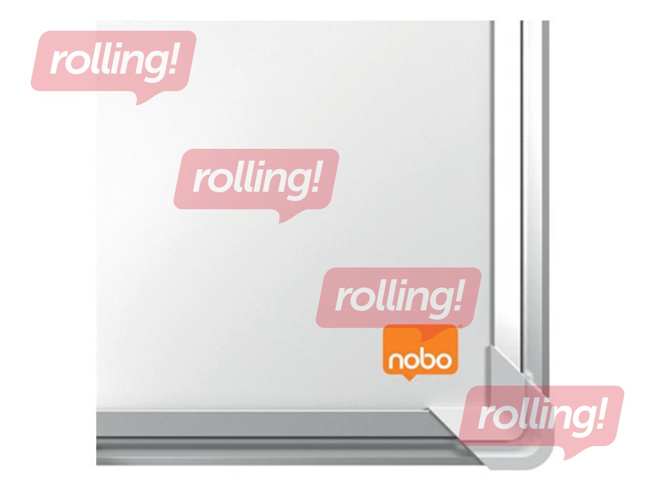 Настенная доска Nobo Premium Plus, 150 x 100 см, эмалевая, белая